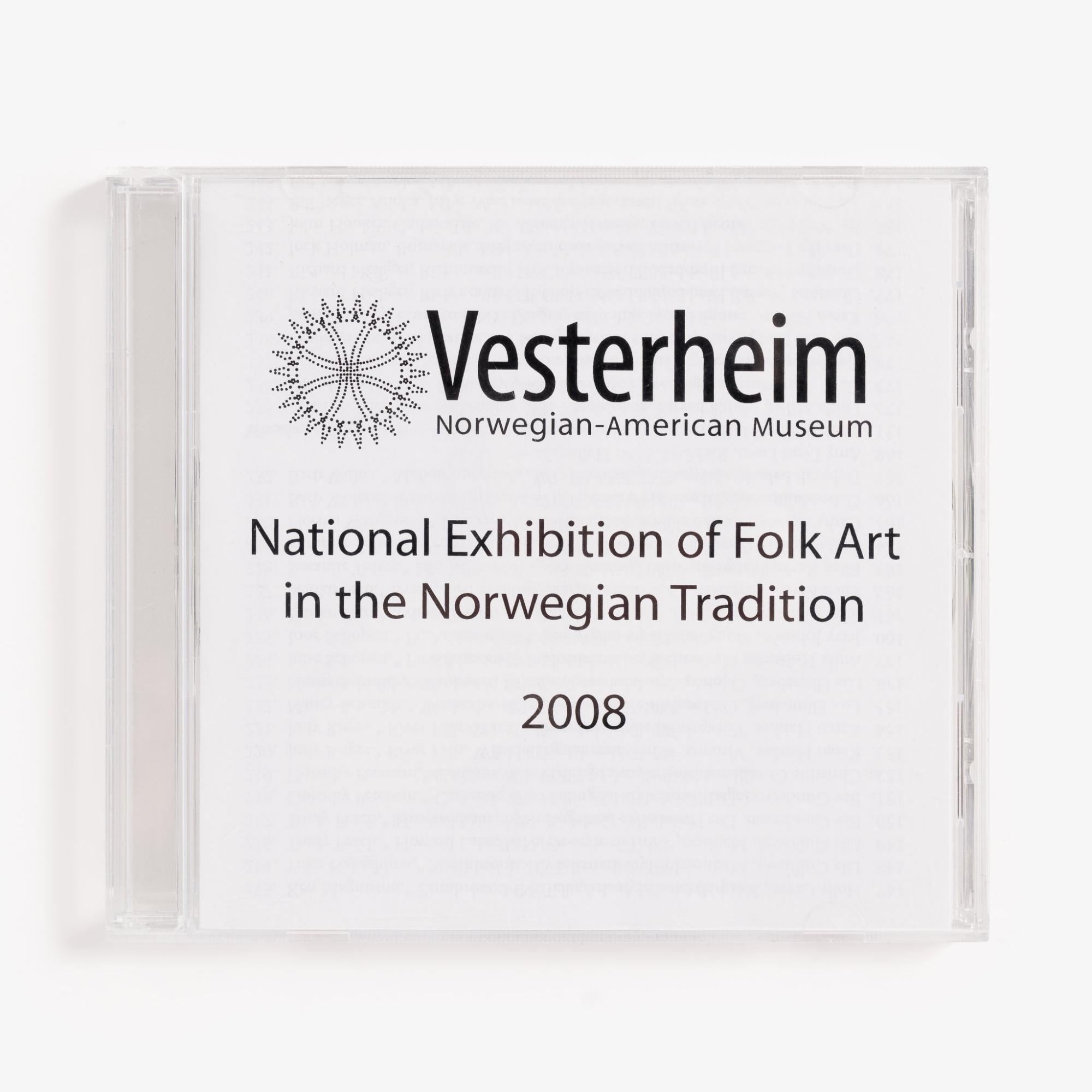 2008 National Exhibition of Folk Art in the Norwegian Tradition – CD of Images  |  Instruction DVDs & CDs Folk Art Supplies Instruction DVDs & CDs