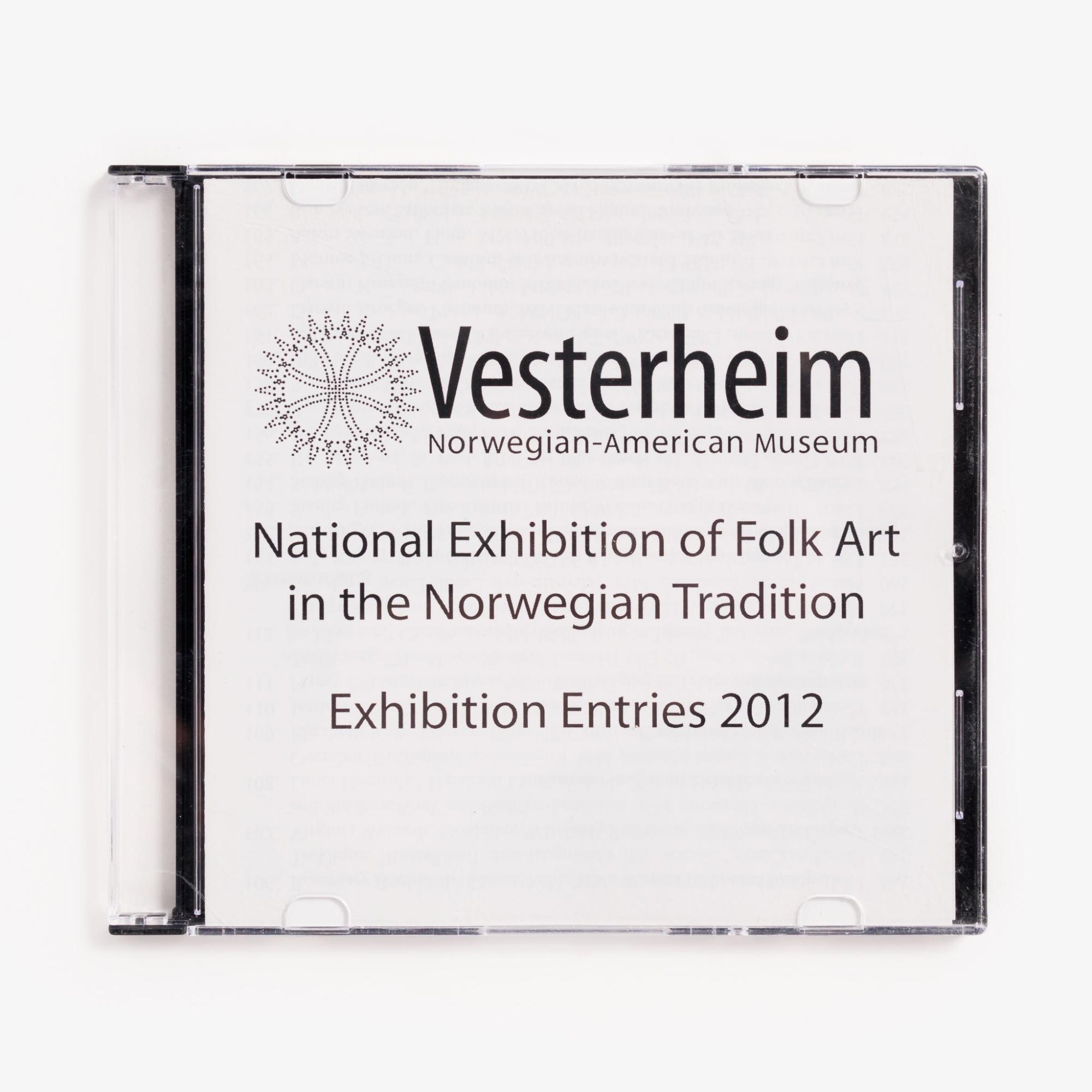 2012 National Exhibition of Folk Art in the Norwegian Tradition – CD of Images  |  Instruction DVDs & CDs Folk Art Supplies Instruction DVDs & CDs