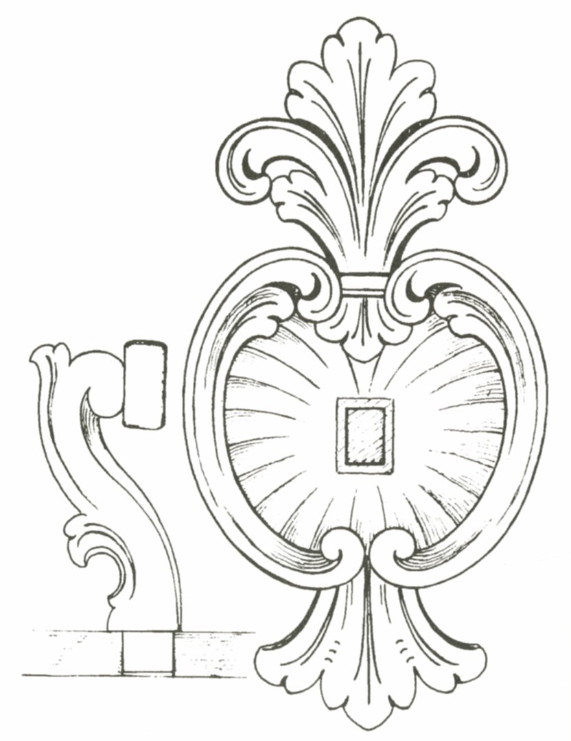 Amrud Acanthus Carving Pattern #87- Lampett (Lamp)  |  Woodworking Folk Art Supplies Woodworking