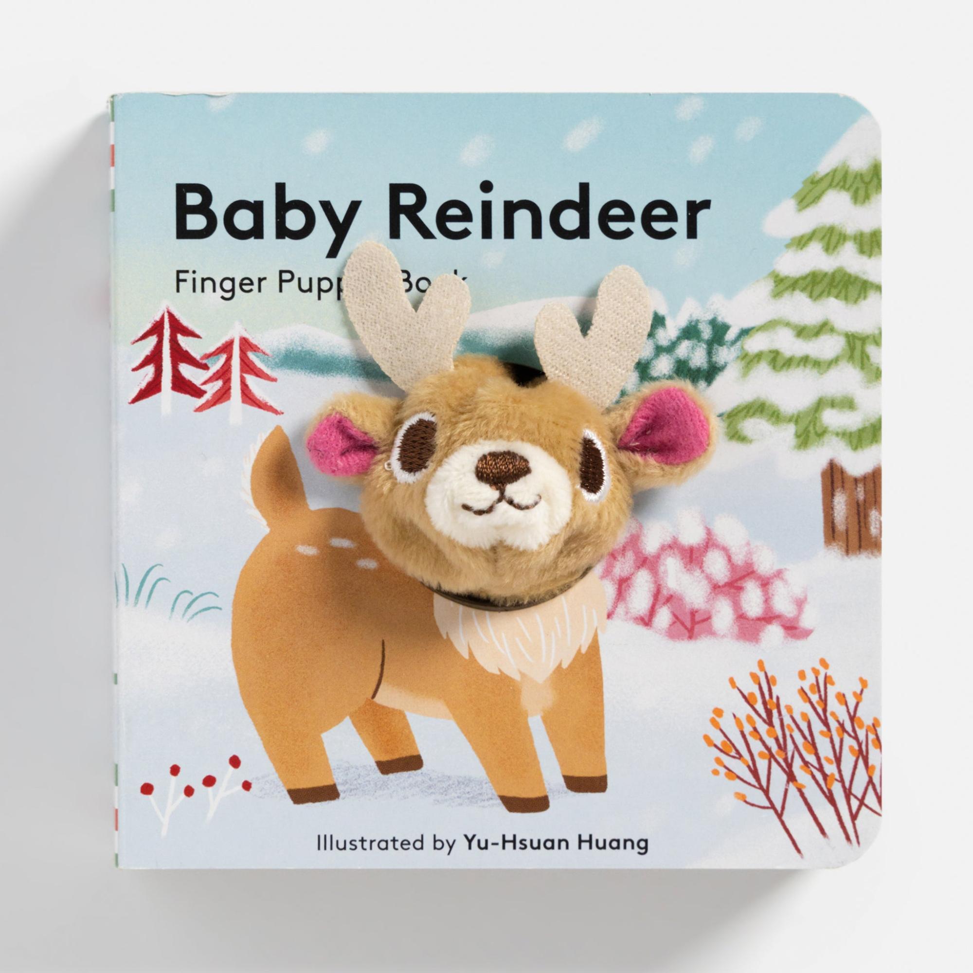 Baby Reindeer: Finger Puppet Book by ImageBooks  |  Children Books Children