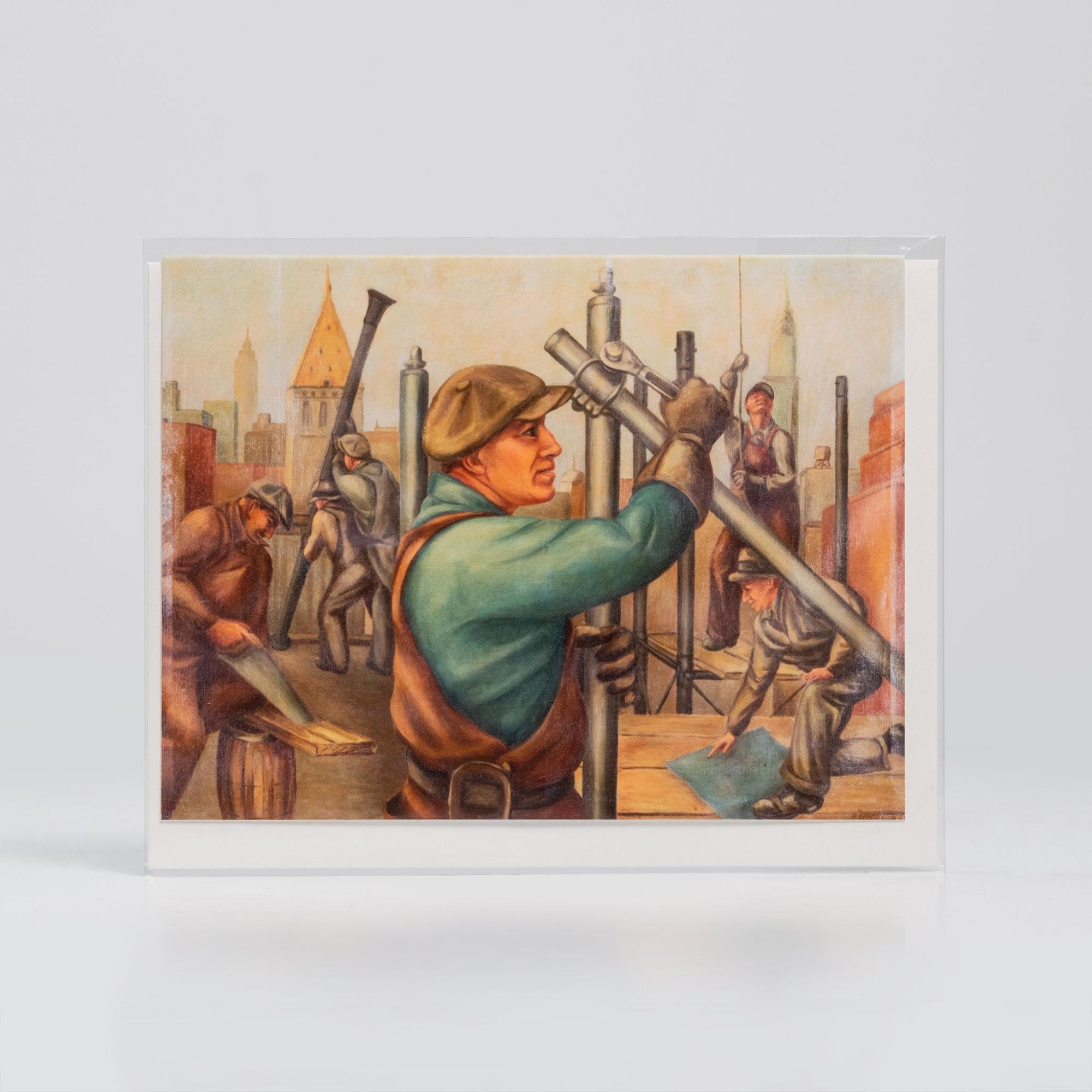 Before Hard Hats by Bernhard Berntsen –  Collection Card  |  Single Cards Cards & Calendars Single Cards