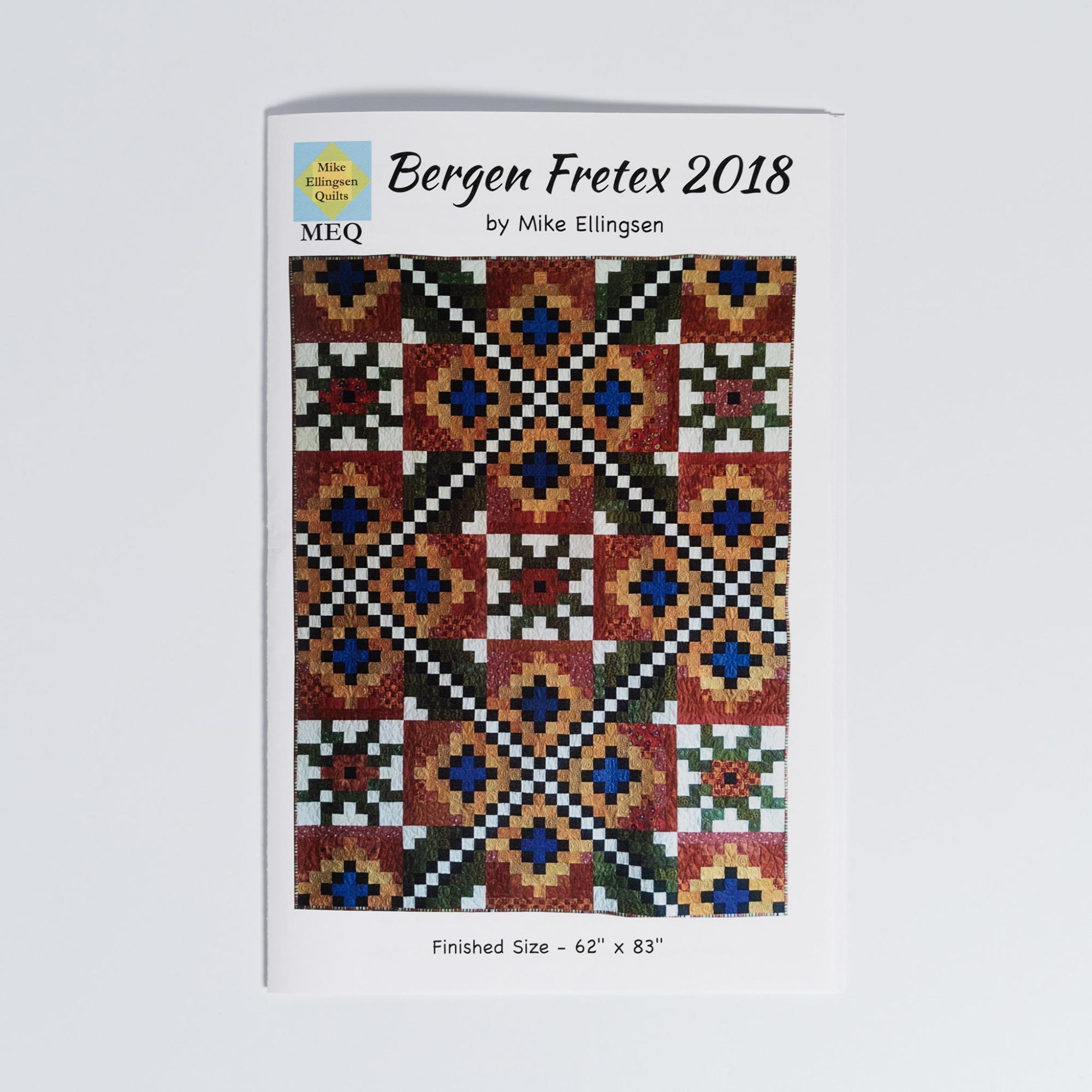 Bergen Fretex 2018 Quilt Pattern by Mike Ellingsen  |  Patterns & Design Packets Folk Art Supplies Patterns & Design Packets