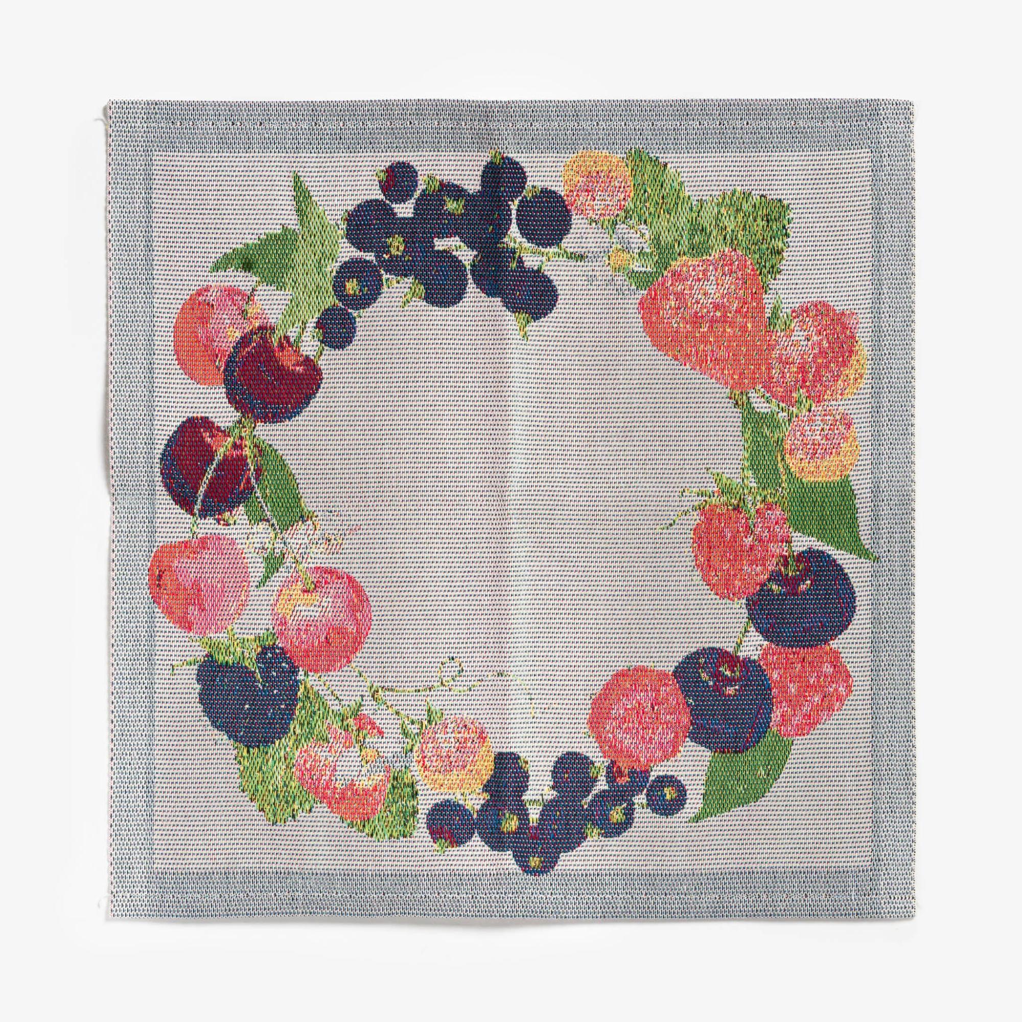 Berries Napkin from Ekelund  |  Napkins Kitchen Napkins