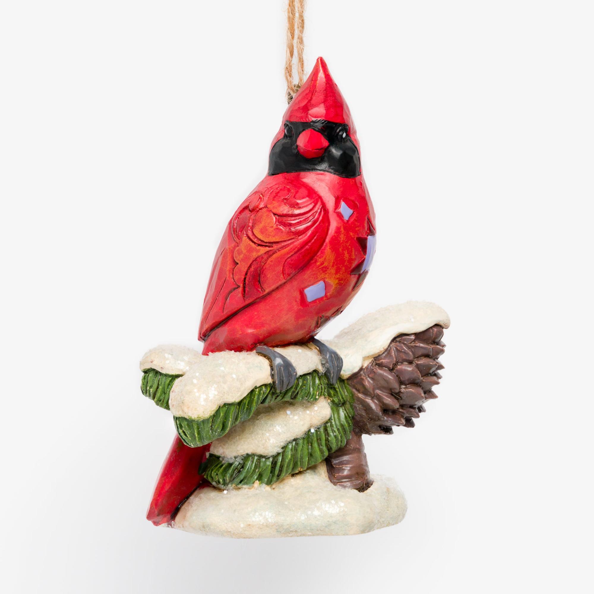 Caring Cardinals Winter Blessing Ornament by Jim Shore  |  Ornaments Gifts Ornaments