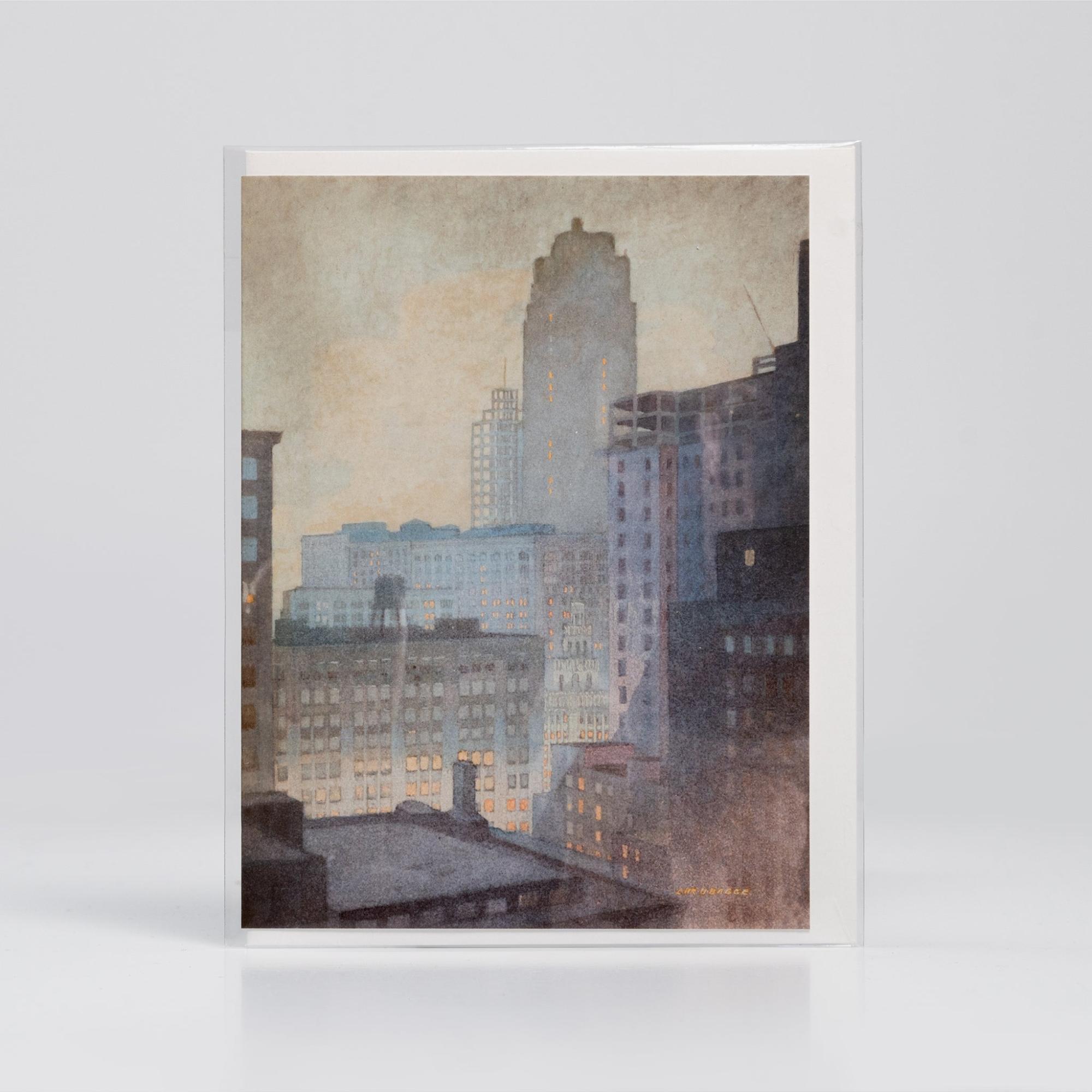 Chicago By Christian Bagge –  Collection Card  |  Single Cards Cards & Calendars Single Cards