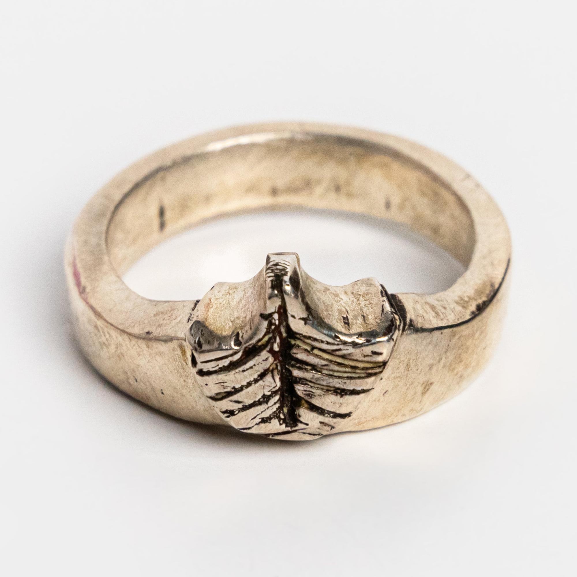 Fine Silver Viking Ship Ring by Jana Peterson  |  Jewelry Handcrafted Art Jewelry