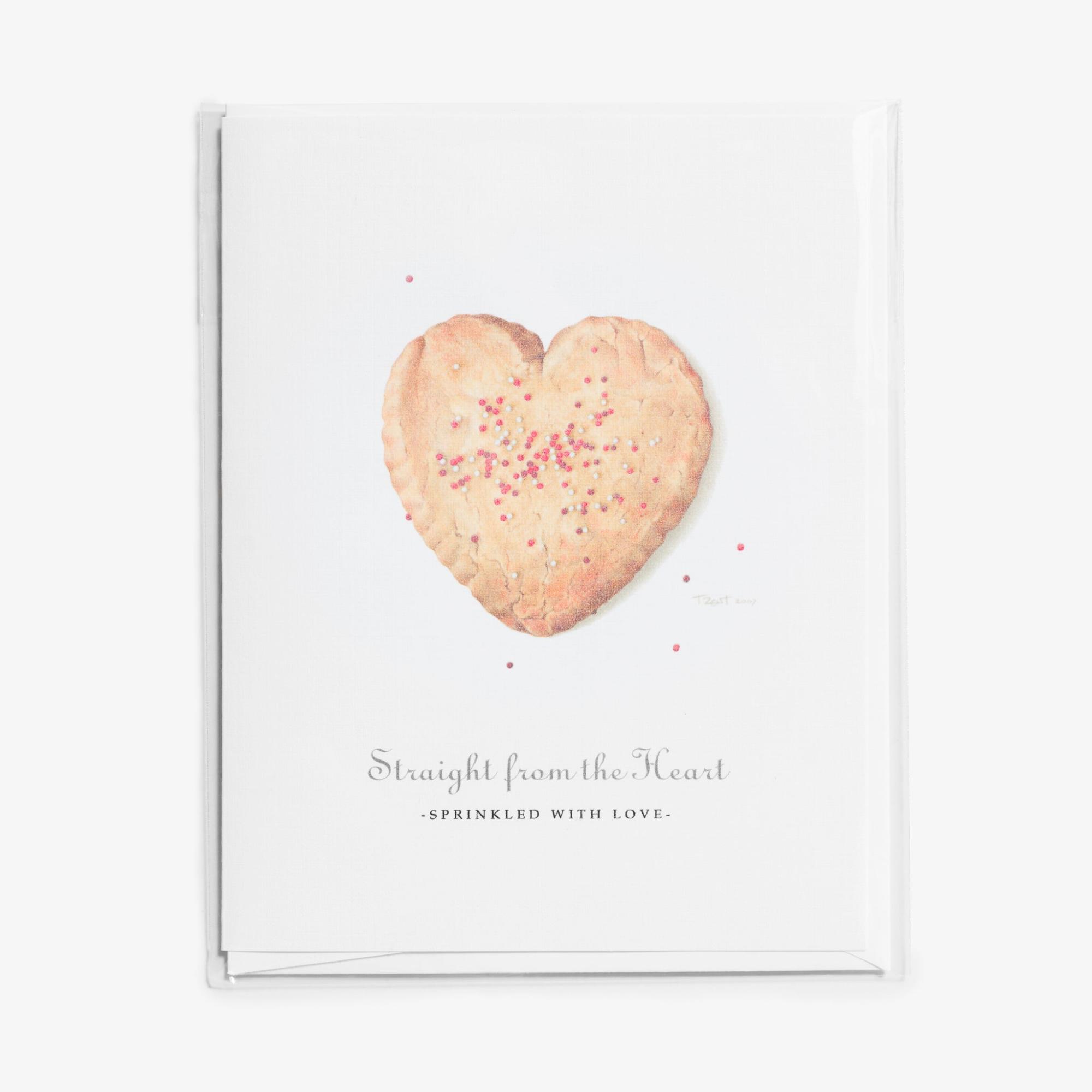 From the Heart Notecard by Tim Trost  |  Single Cards Cards & Calendars Single Cards