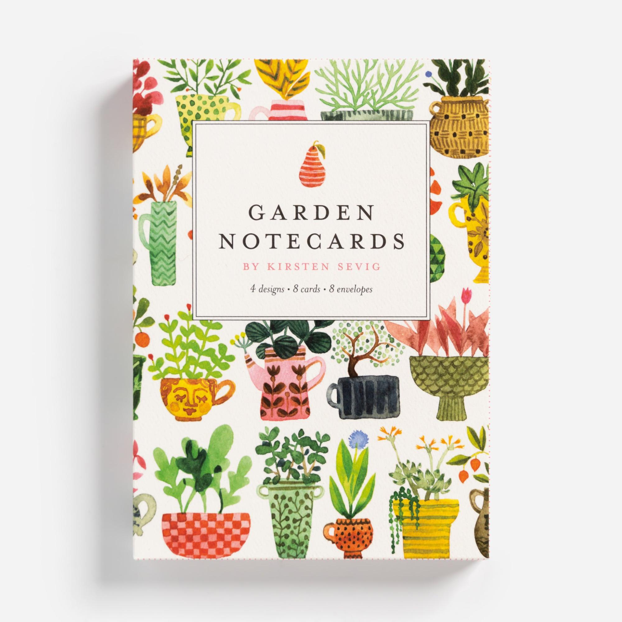 Garden Notecards Set by Kirsten Sevig  |  Card Packets Card Packets Card Packets