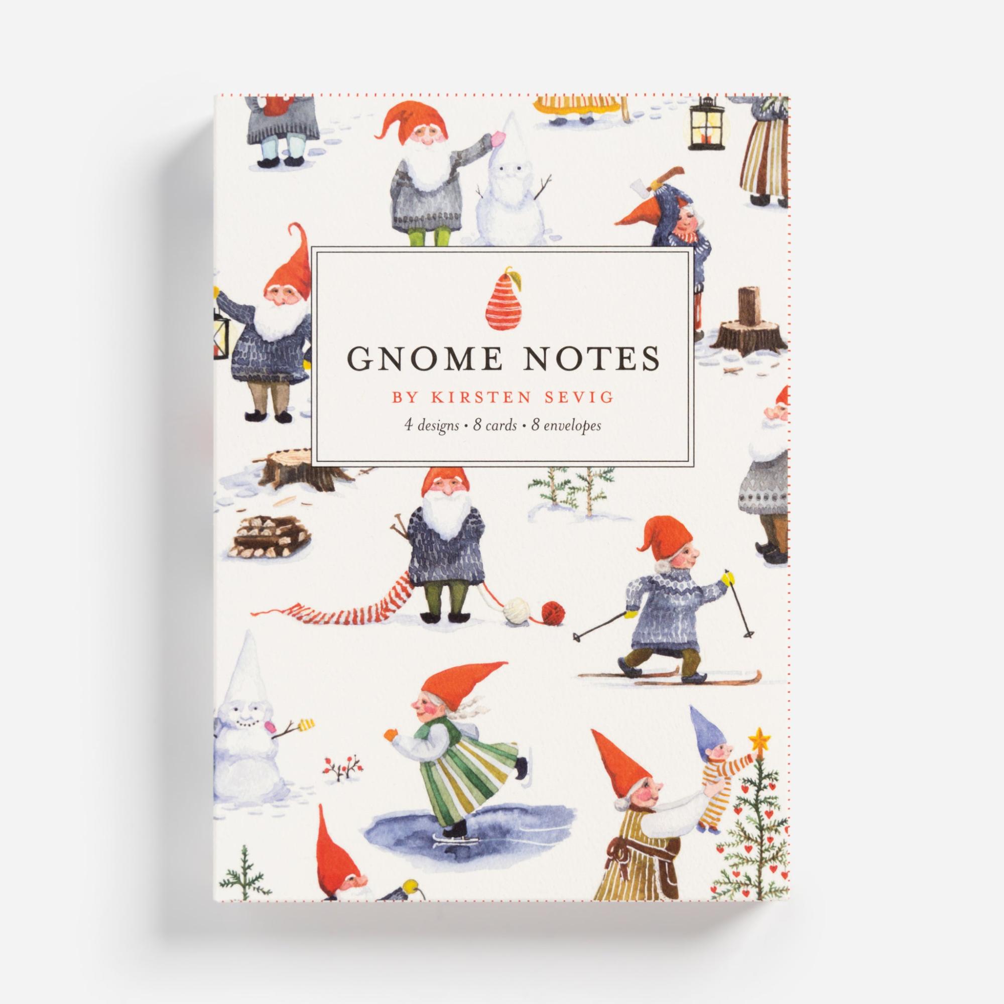 Gnome Notes Set by Kirsten Sevig  |  Card Packets Card Packets Card Packets