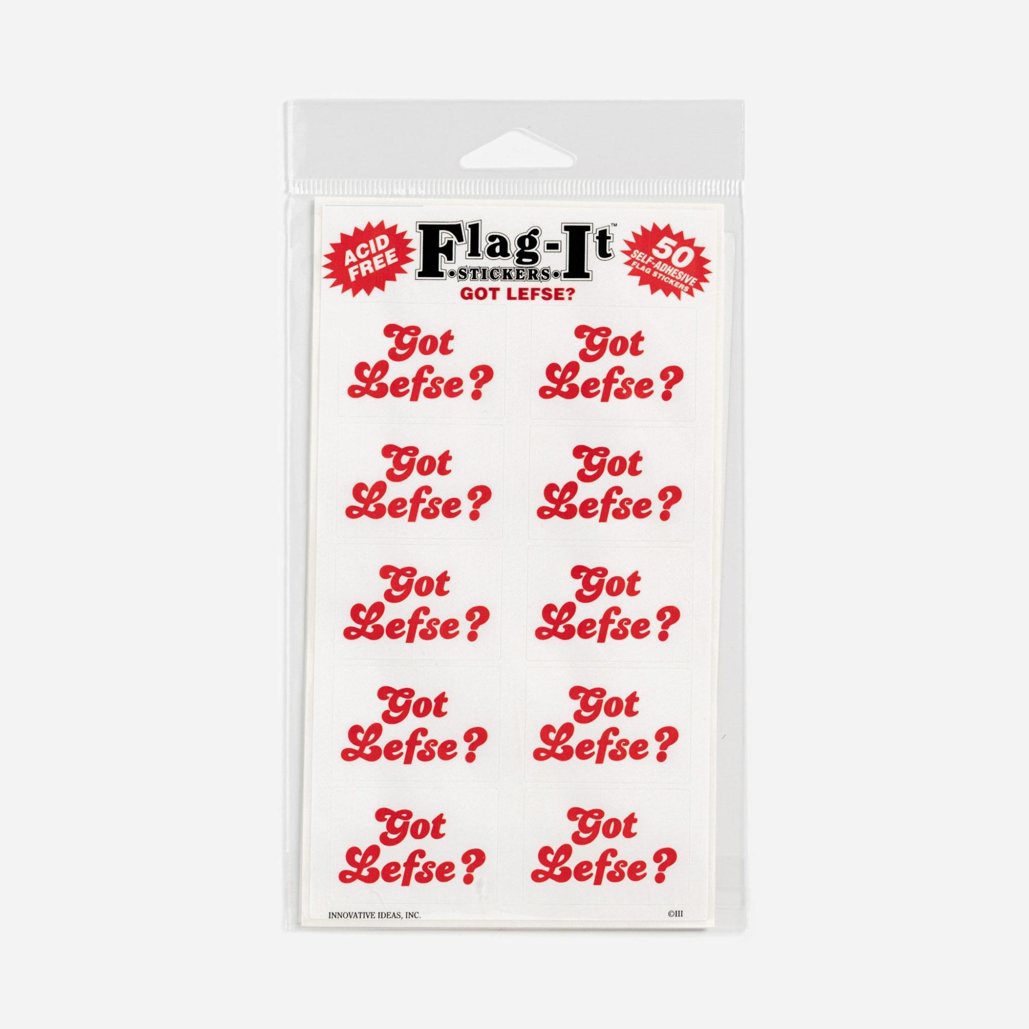 Got Lefse? Stickers  |  Novelties For Fun Novelties