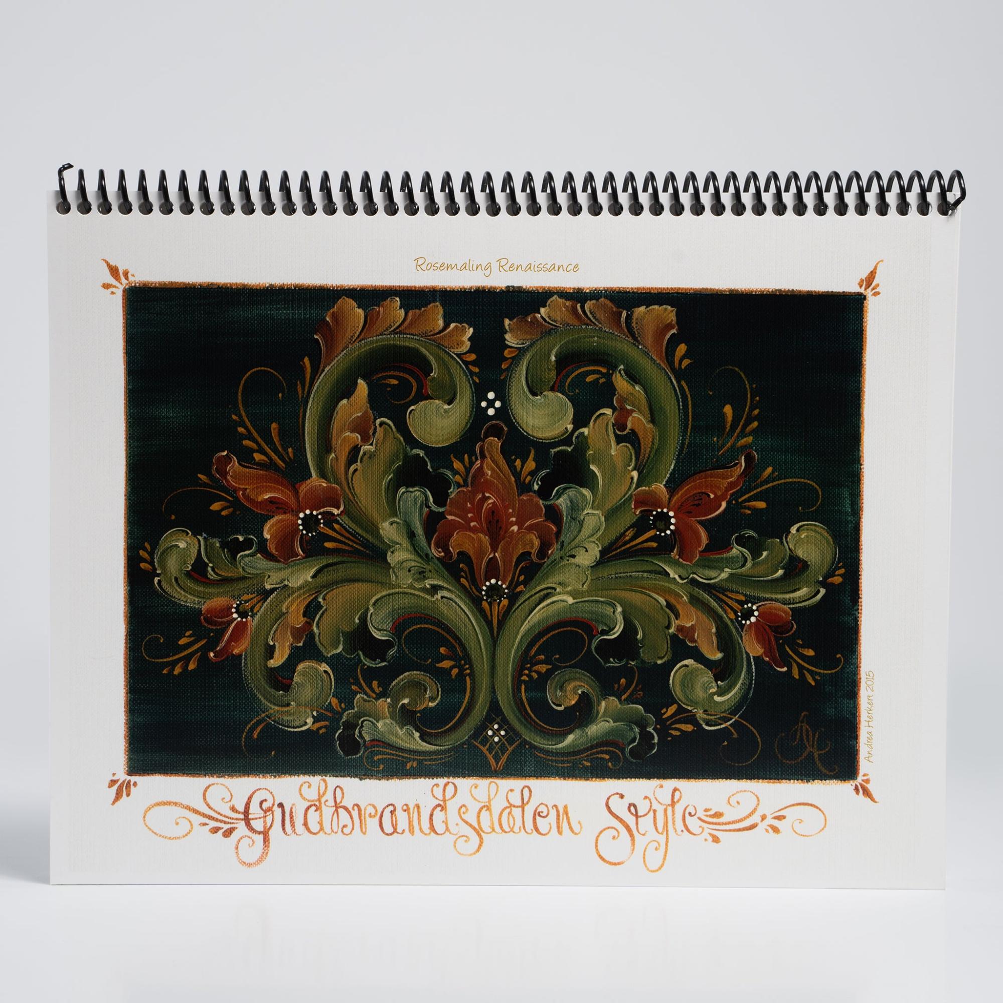 Great Introductions – Gudbrandsdalen Style by Andrea Herkert  |  Rosemaling Books Rosemaling