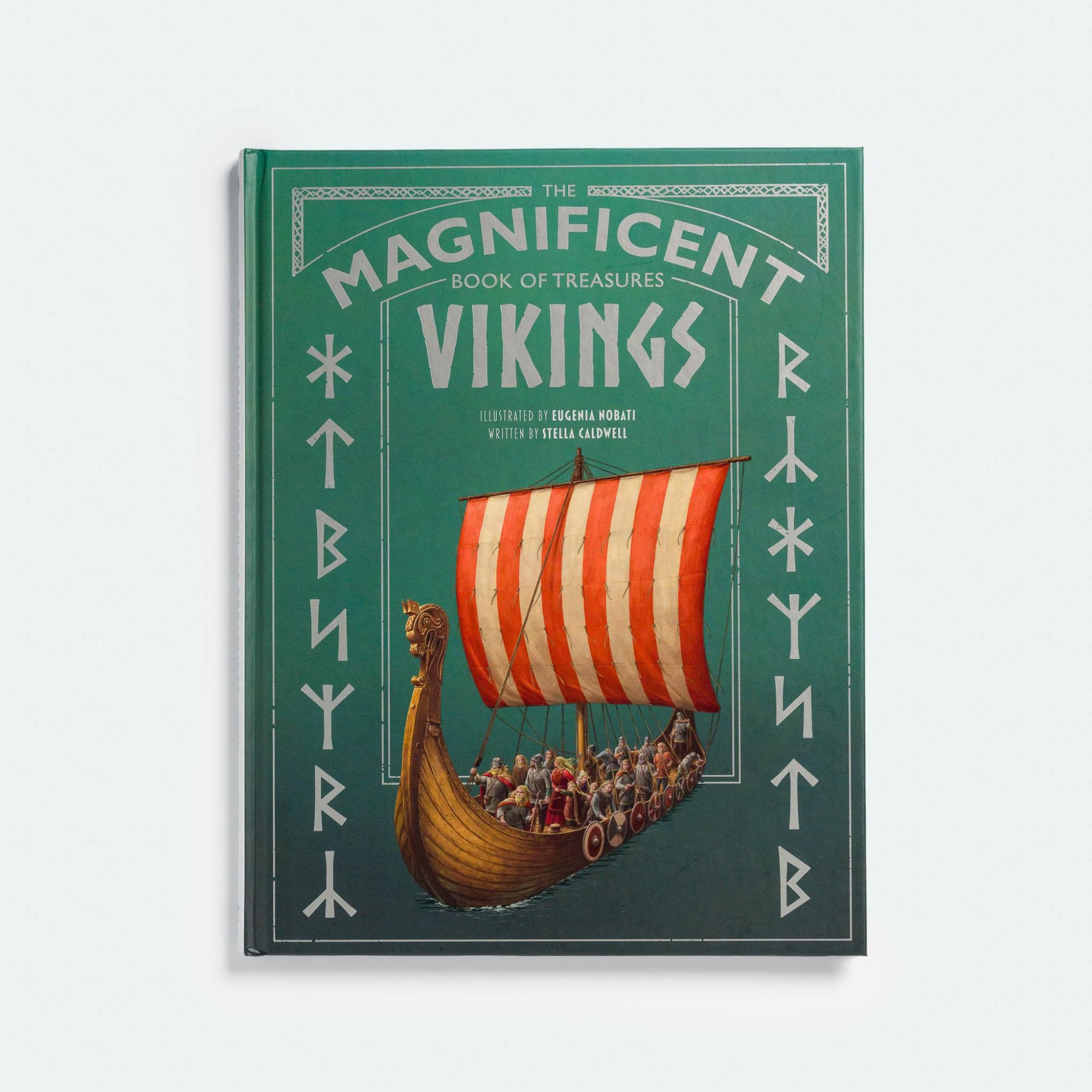 Magnificent Book of Treasures: Vikings by Stella Caldwell  |  History & Culture Books History & Culture