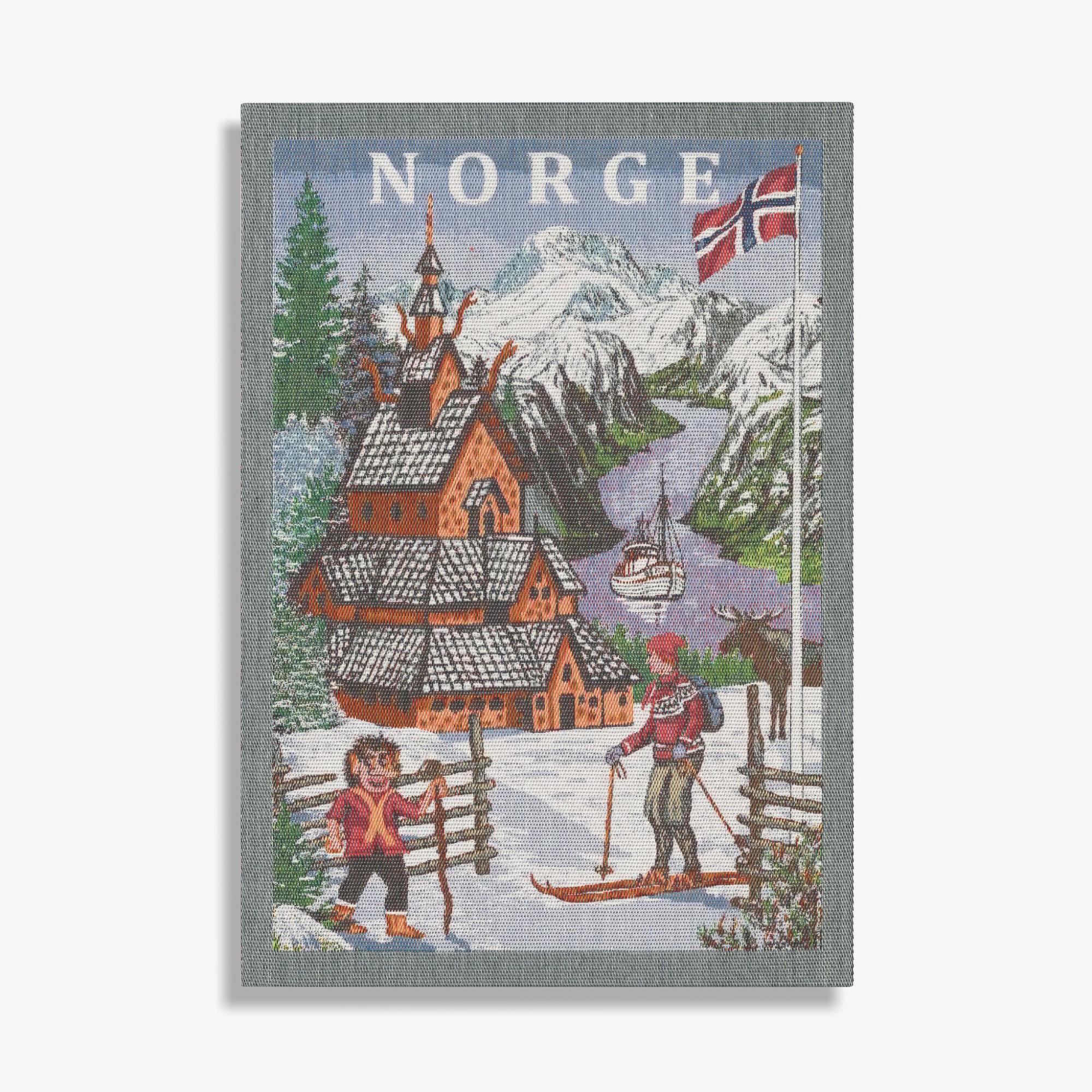 Norge Tea Towel by Ekelund  |  Towels, Runners, & Washcloths Kitchen Towels, Runners, & Washcloths