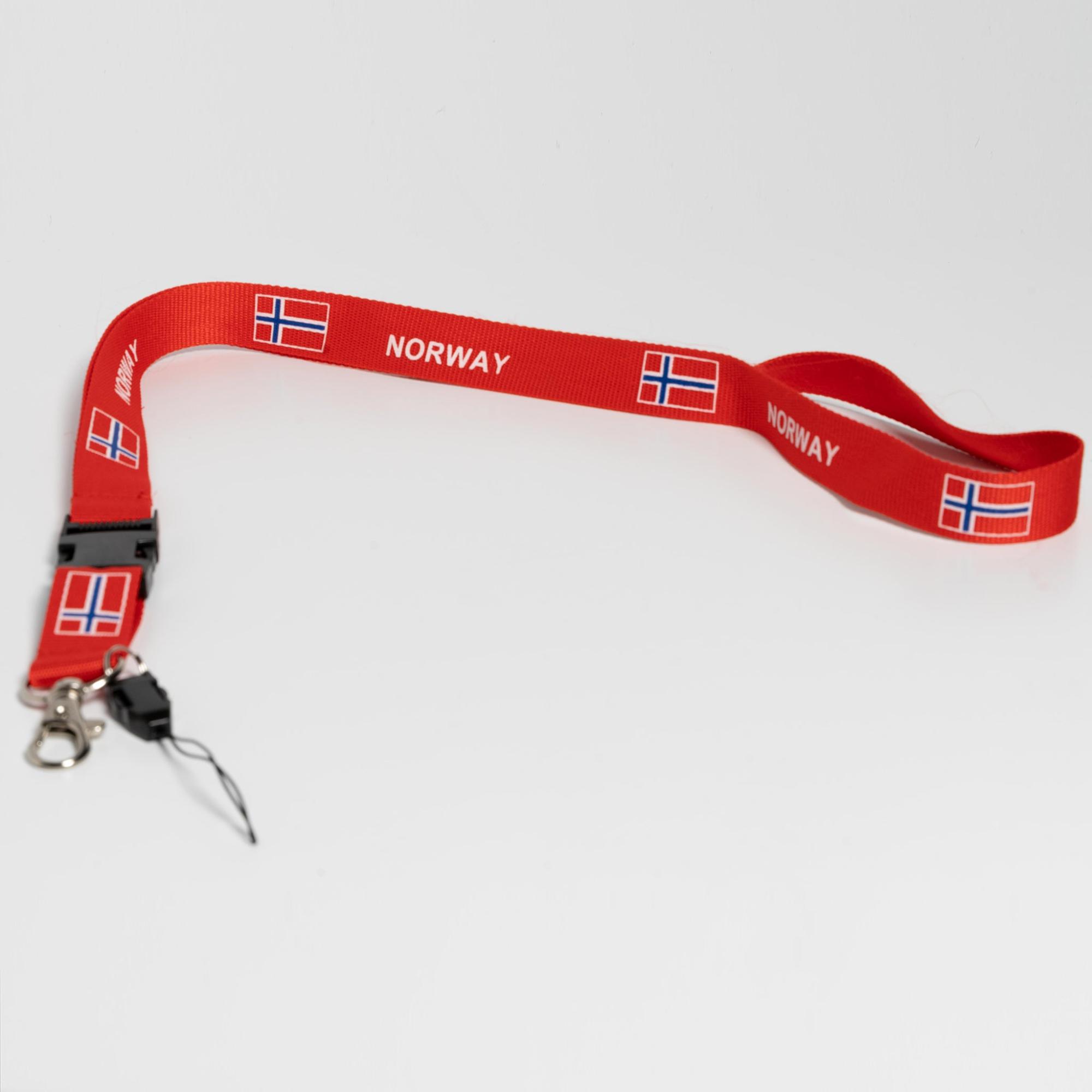 Norway Flag Lanyard  |  Novelties For Fun Novelties