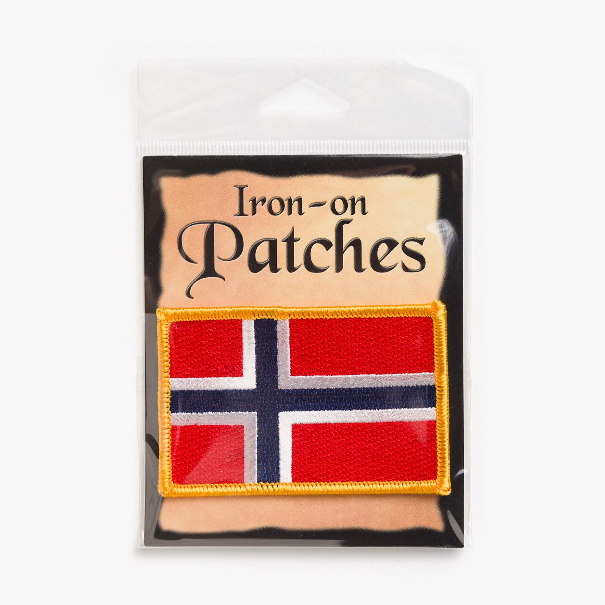 Norway Flag Patch  |  Novelties For Fun Novelties