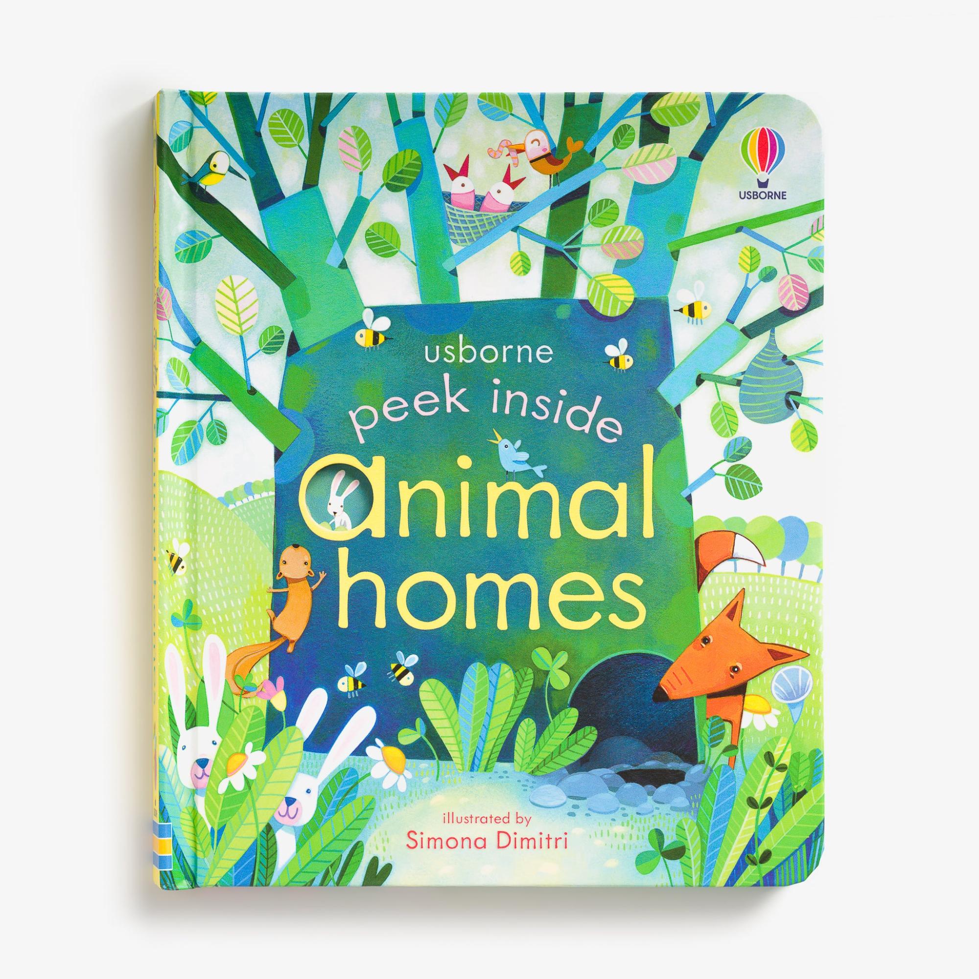 Peek Inside Animal Homes by Simona Dimitri  |  Children Books Children