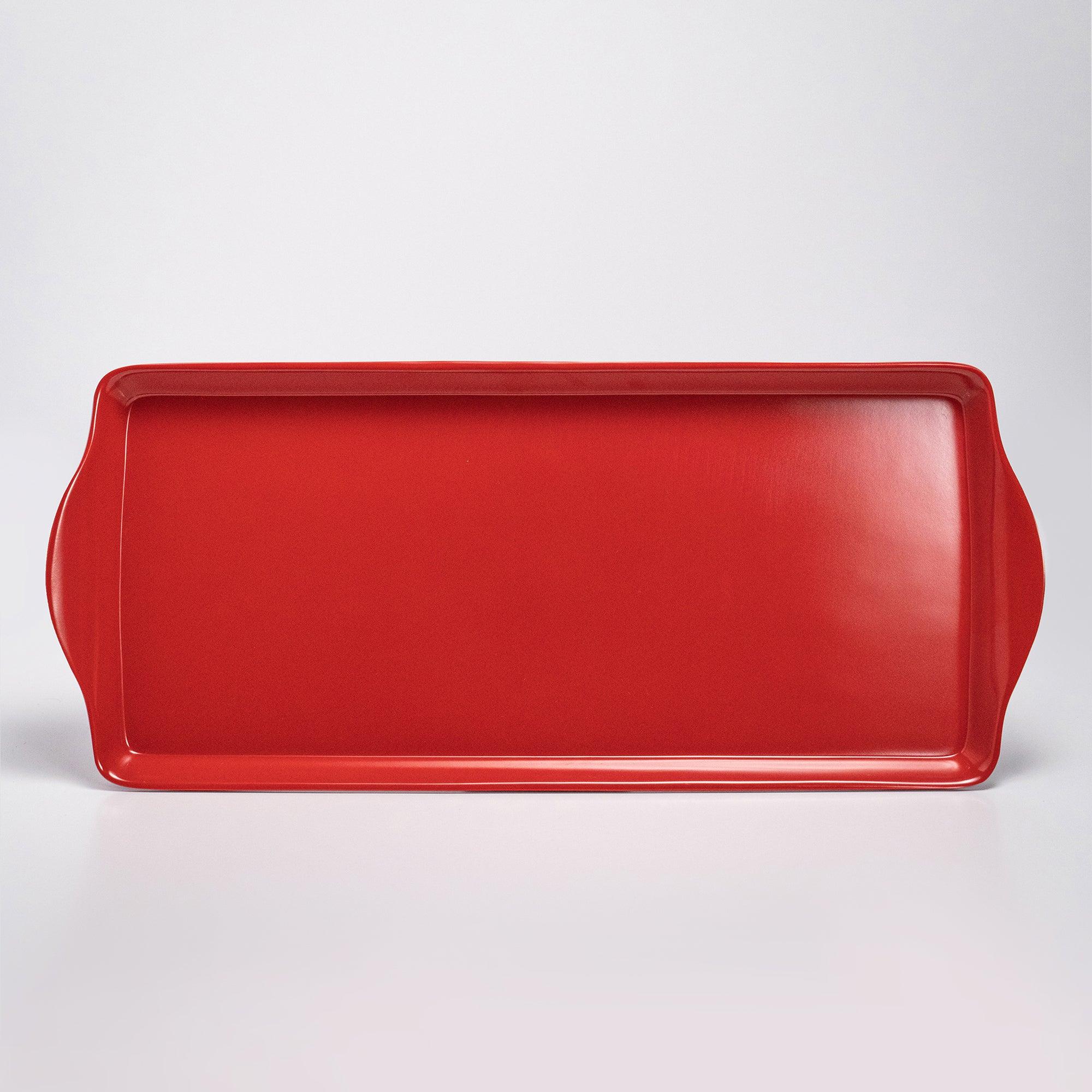 Red Almond Cake Tray  |  Serving Kitchen Serving