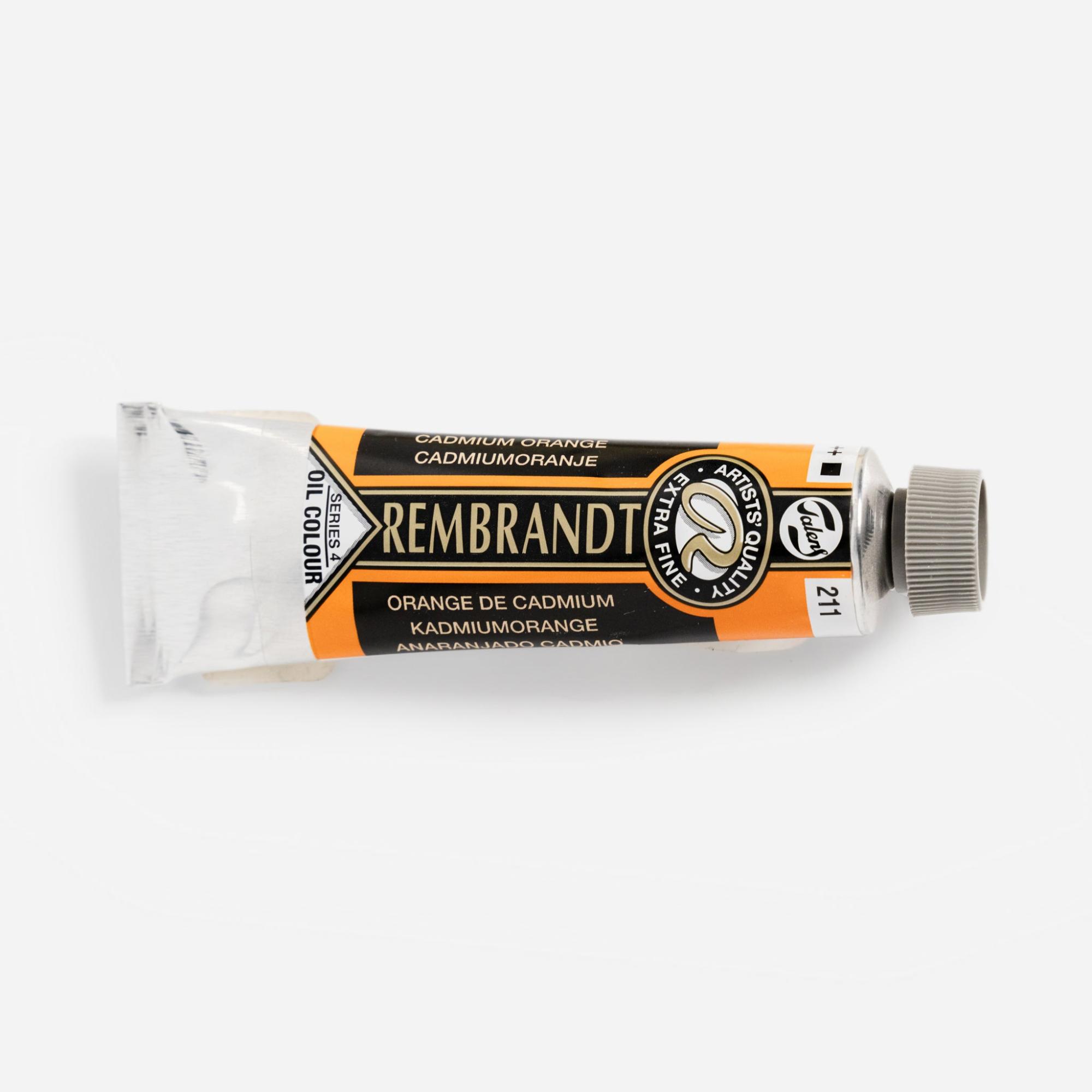 Rembrandt Artists’ Oil Paint – Cadmium Orange  |  Paints Folk Art Supplies Paints