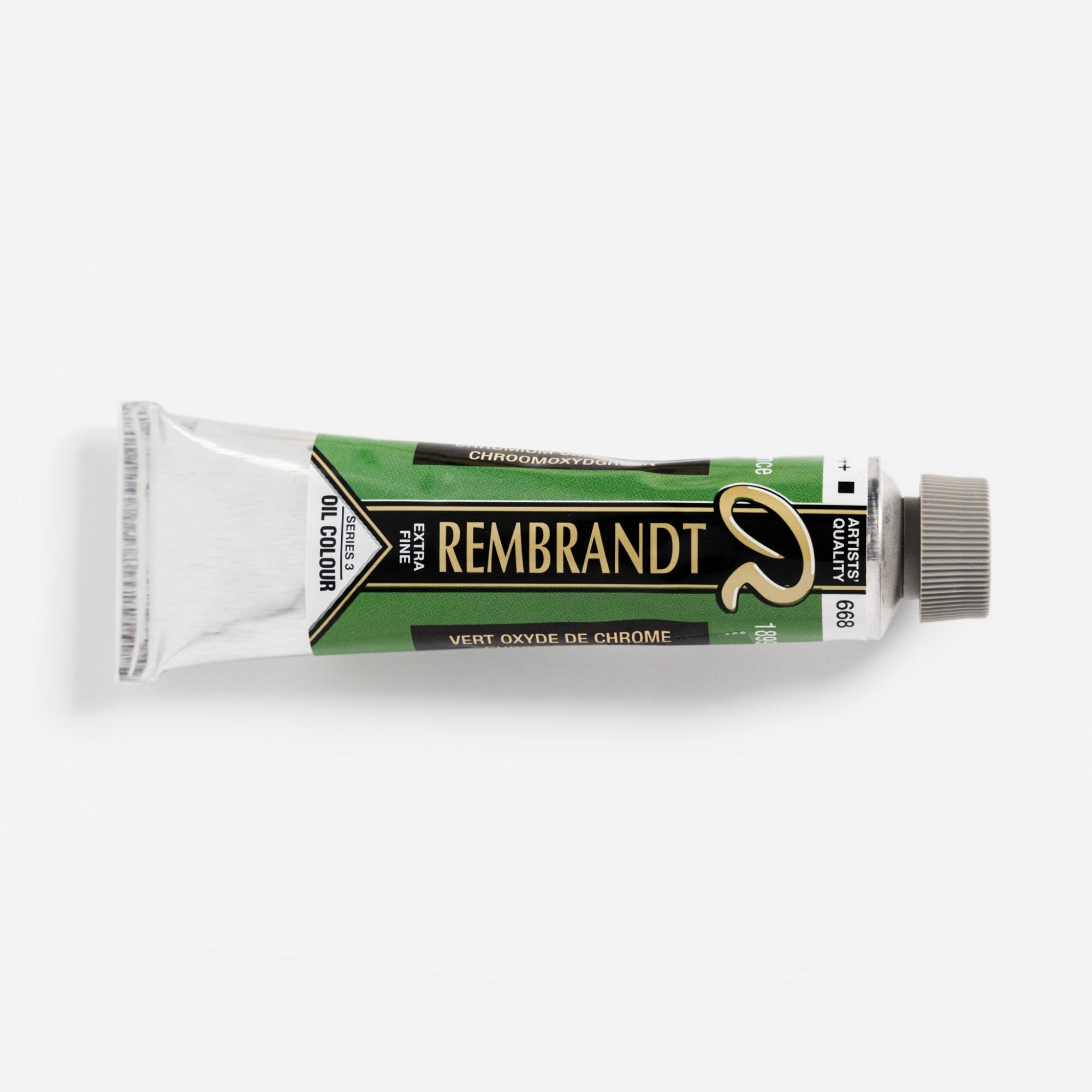 Rembrandt Artists’ Oil Paint –  Chromium Oxide Green  |  Paints Folk Art Supplies Paints