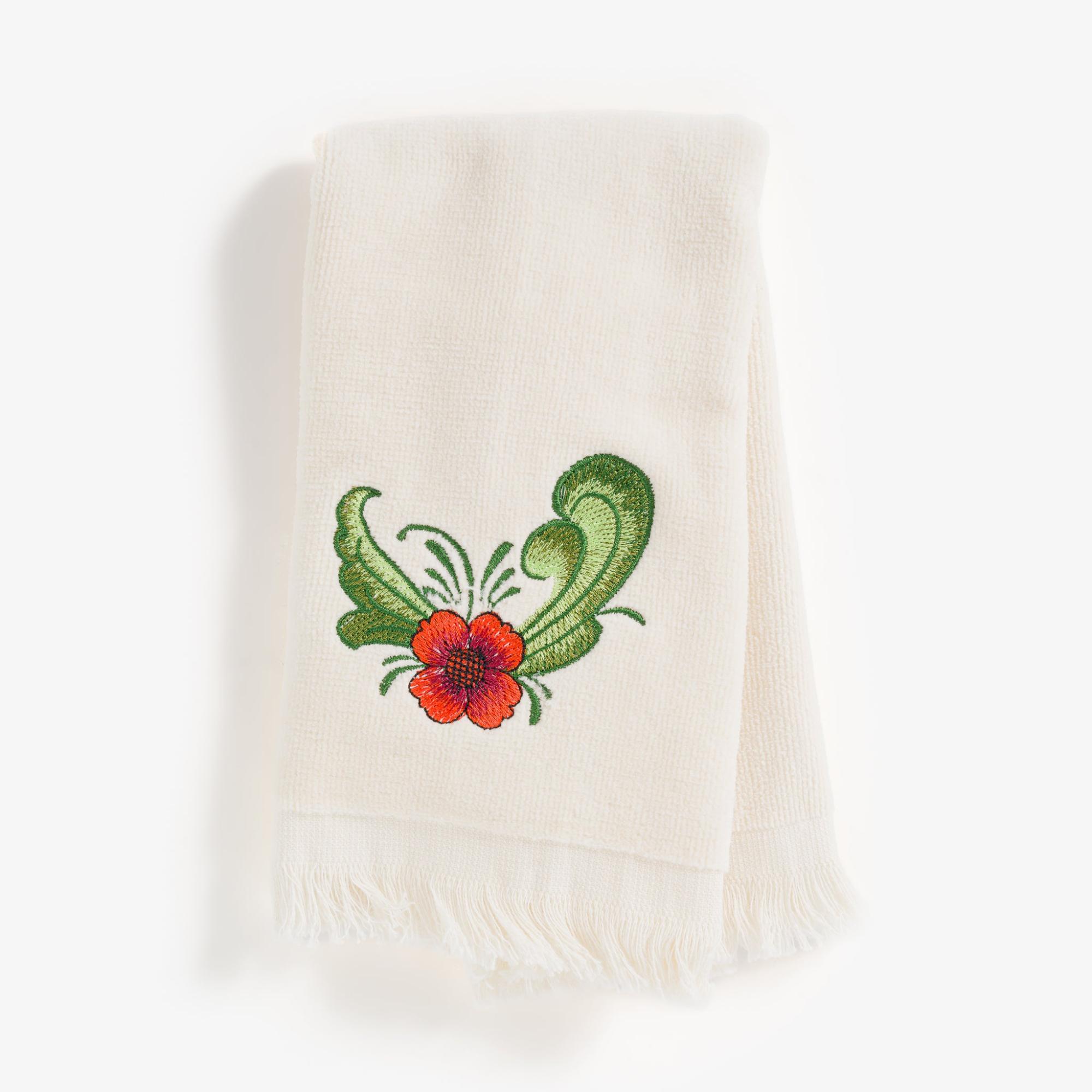 Rosemaling Hand Towel  |  Towels, Runners, & Washcloths Kitchen Towels, Runners, & Washcloths