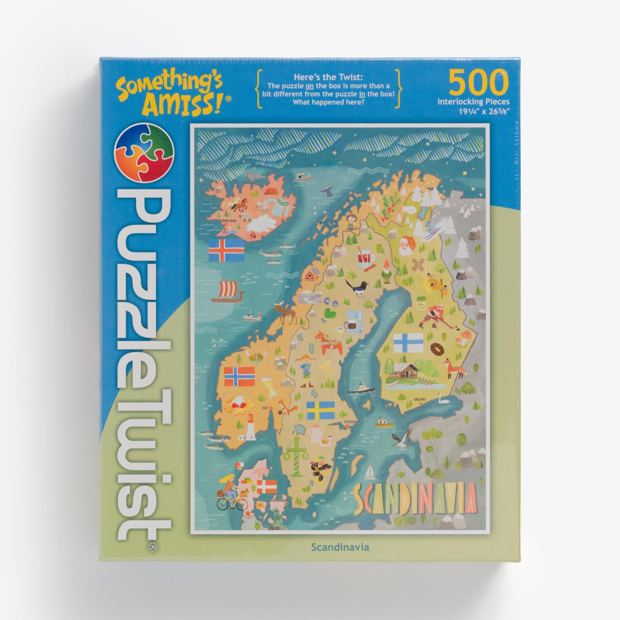 Scandinavia Puzzle  |  Toys For Fun Toys