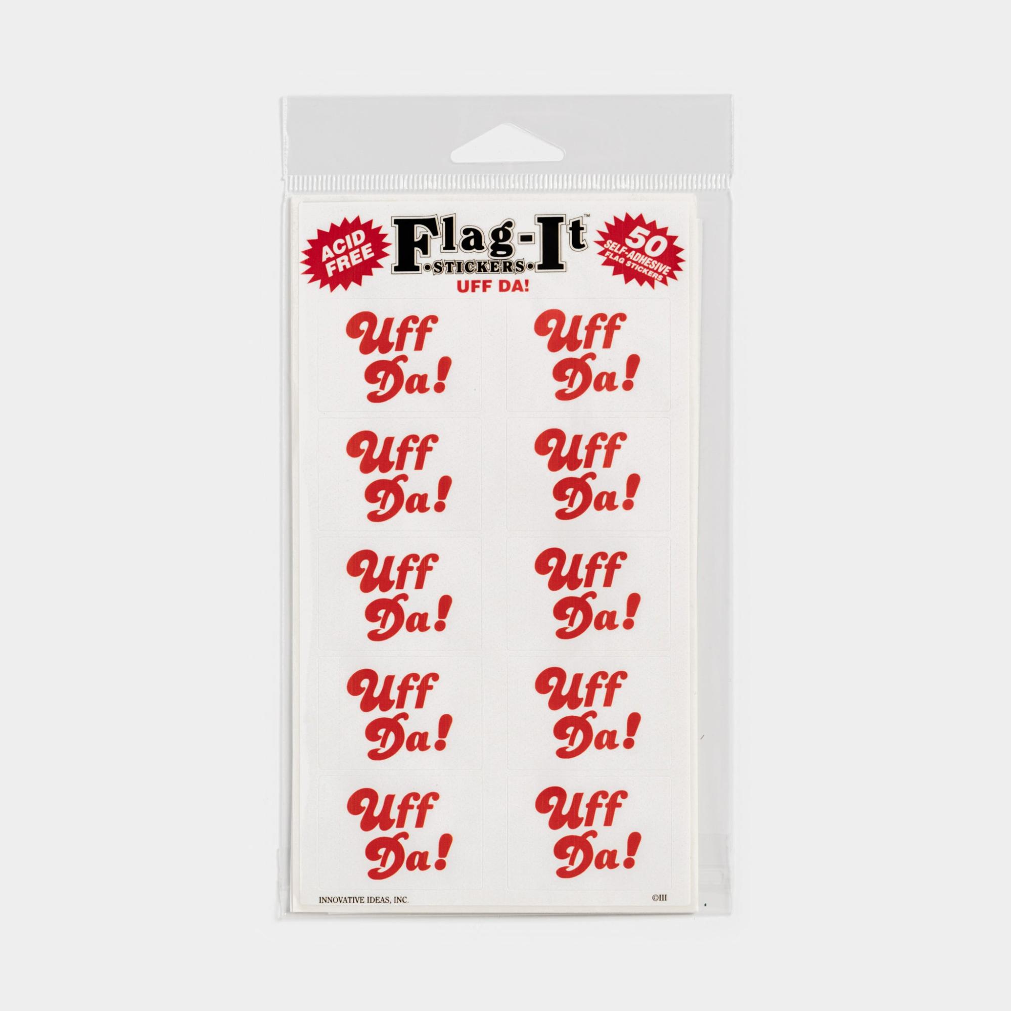 Uff Da! Stickers  |  Novelties For Fun Novelties