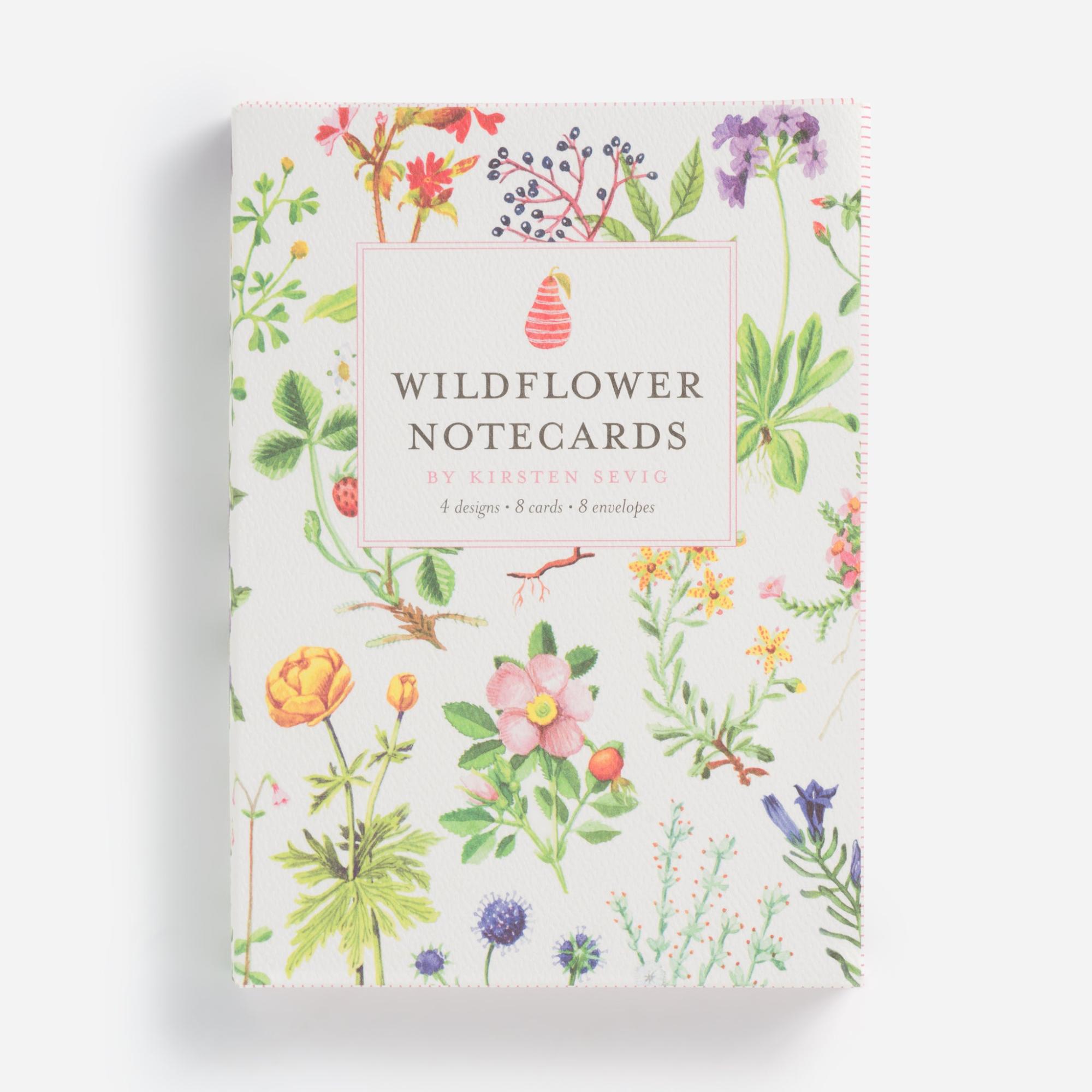 Wildflower Notecards by Kirsten Sevig  |  Card Packets Card Packets Card Packets