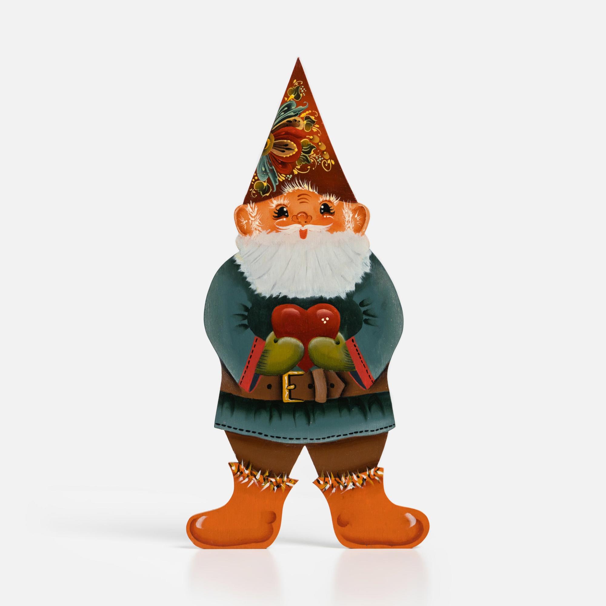 Window Gnome by Ellen Kerbs  |  Rosemaling Handcrafted Art Rosemaling