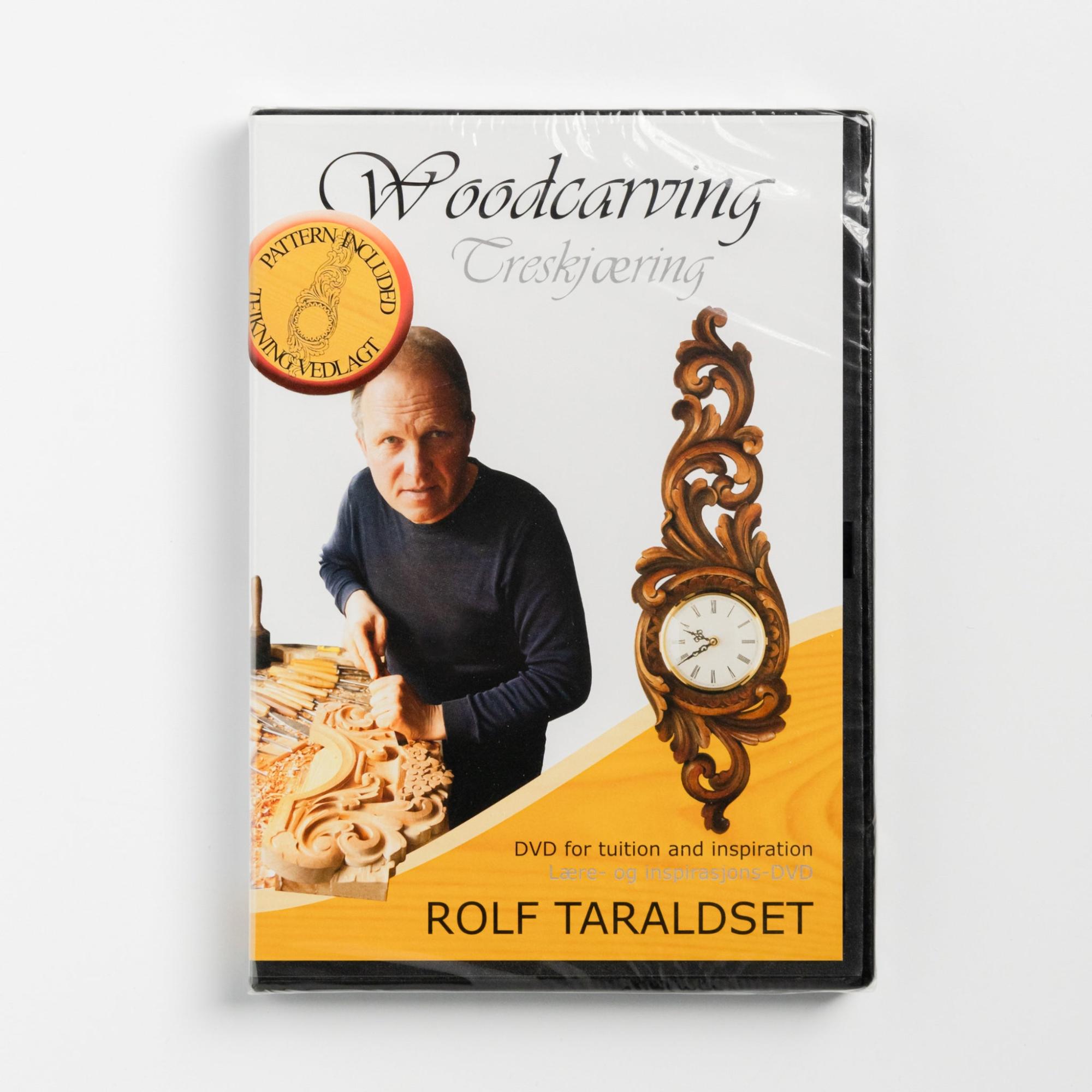 Woodcarving Tresk?ring with Rolf Taraldset – DVD  |  Instruction DVDs & CDs Folk Art Supplies Instruction DVDs & CDs