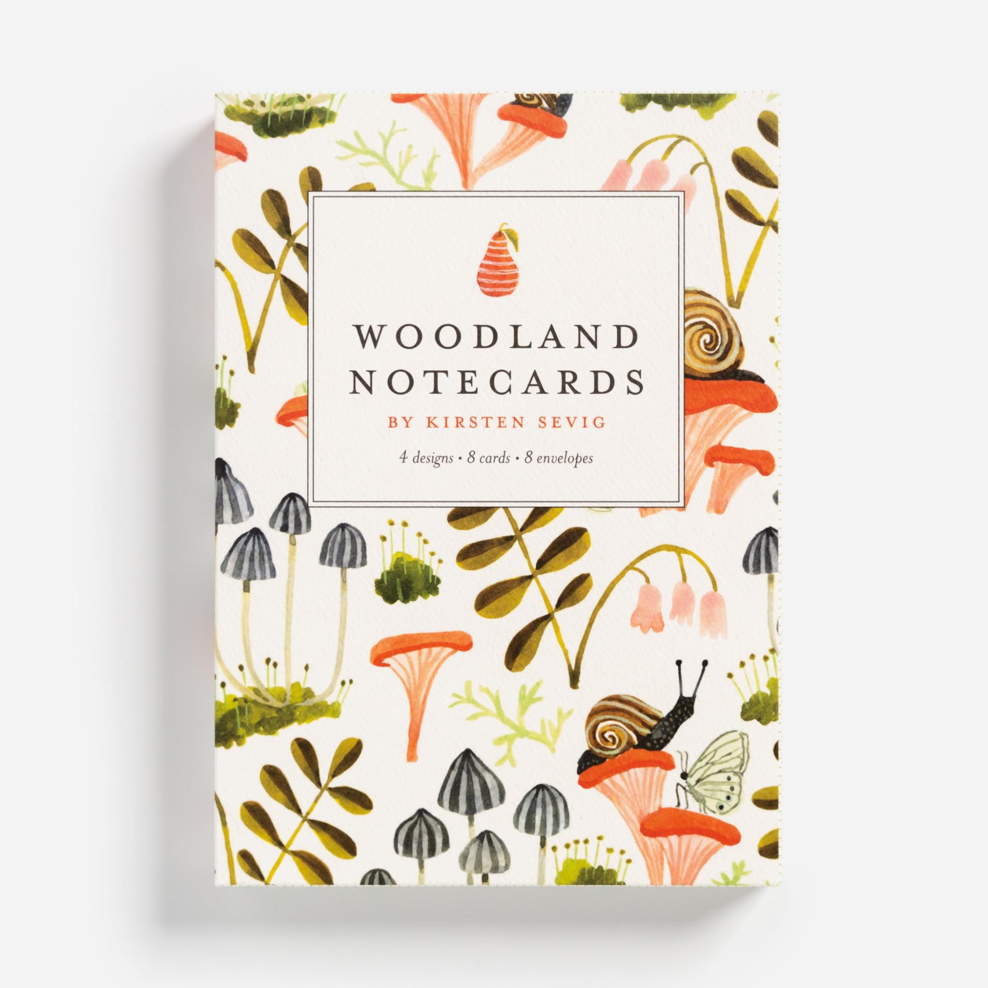 Woodland Notecards by Kirsten Sevig  |  Card Packets Card Packets Card Packets