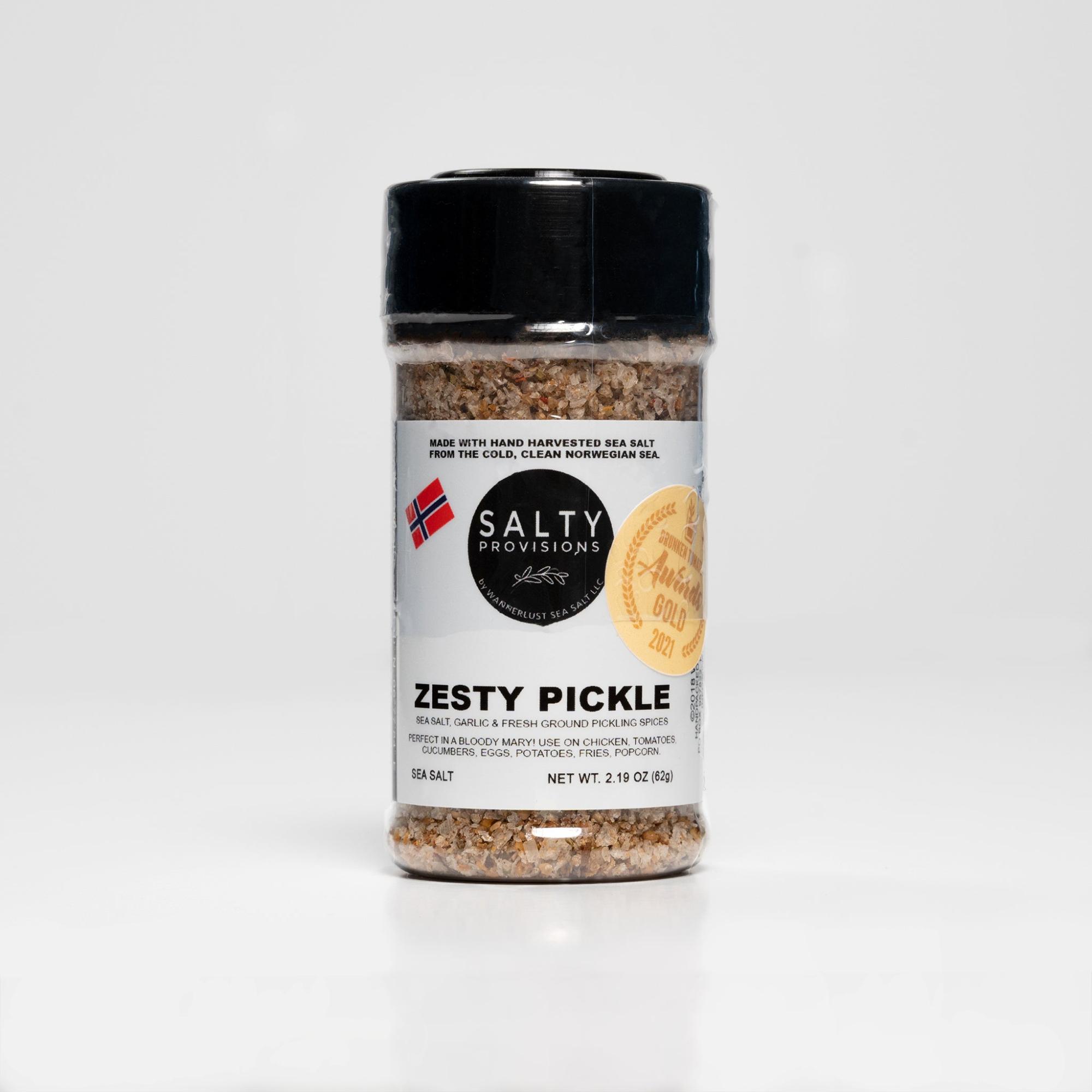 Zesty Pickle Salt by Salty  |  Food Food Food