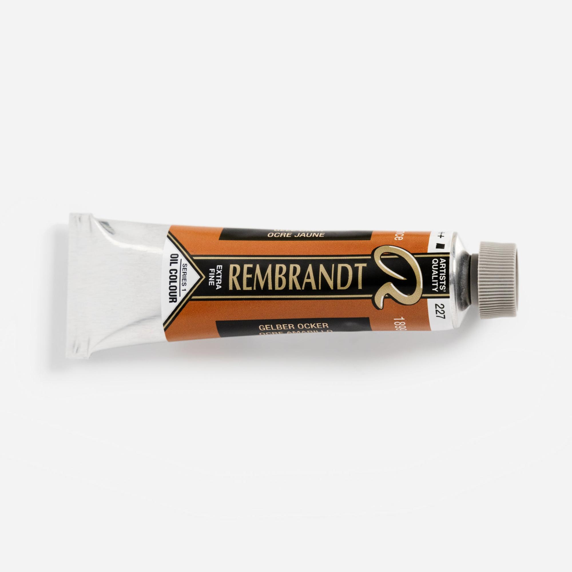 Rembrandt Artists’ Oil Paint – Yellow Ochre  |  Paints Folk Art Supplies Paints